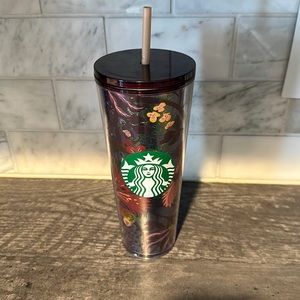 Starbucks Fall 2021 Floral Tumbler